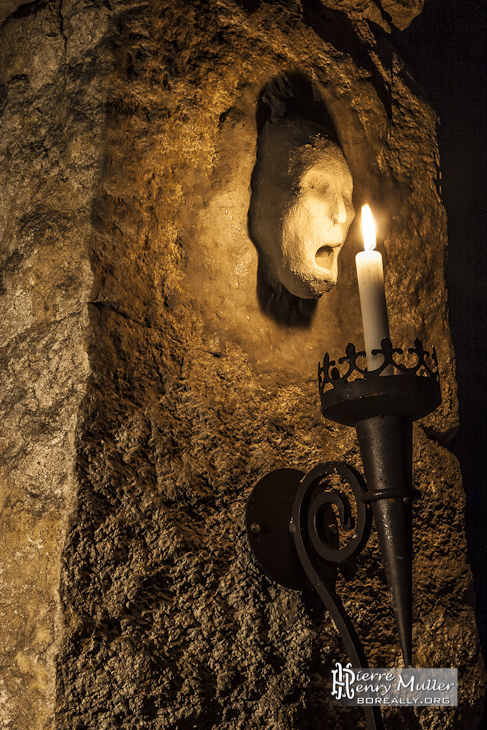 Carri&egrave;re Modelage Visage Phantome Bougie Jaune