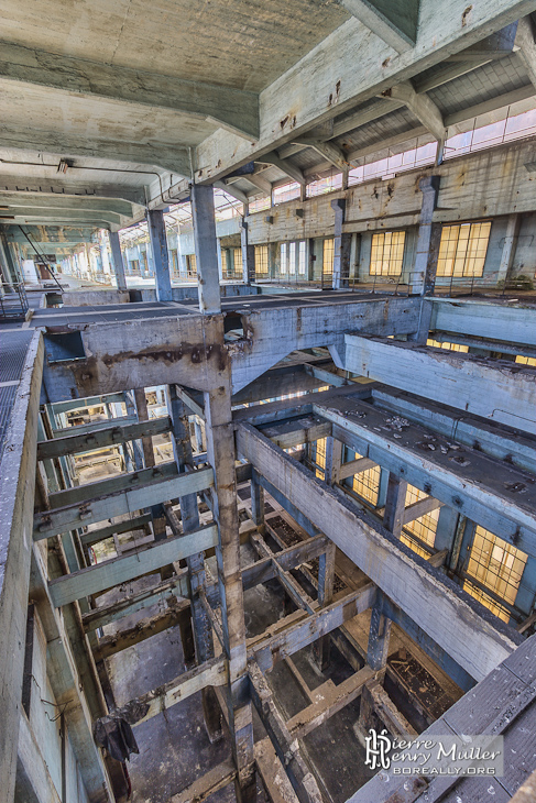 Friche Industrielle Centrale Thermique EDF Saint-Denis Structure B&acirc;timent