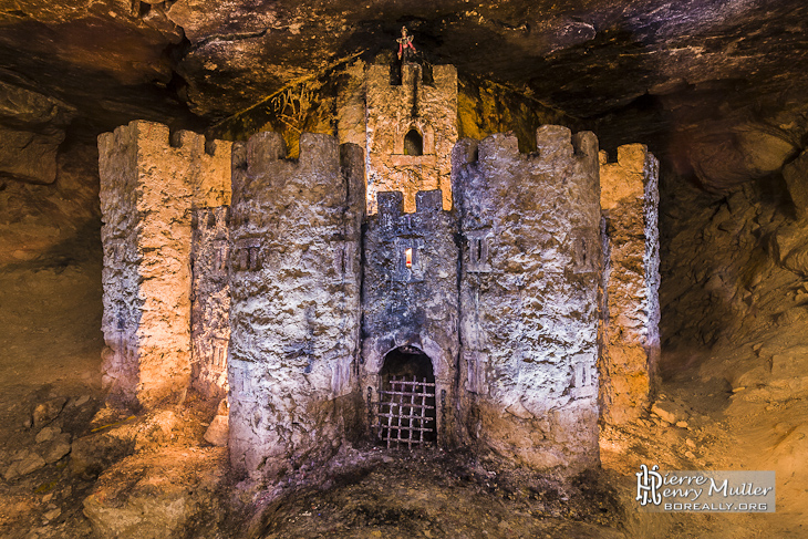Abandoned Castle Bonnelles Destroyed Dining Room