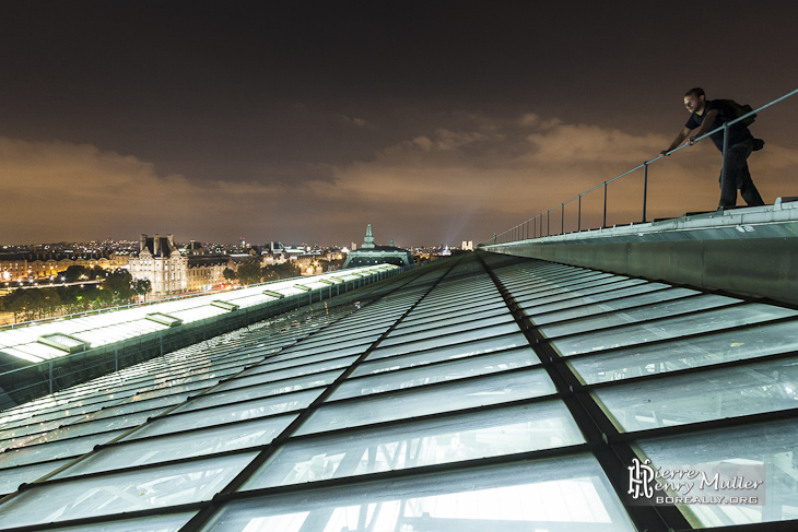 Toit Orsay Vue Paris Verri&egrave;re Nuit