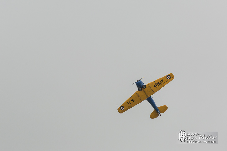 T-6G F-HLEA en démonstration en vol au Bourget