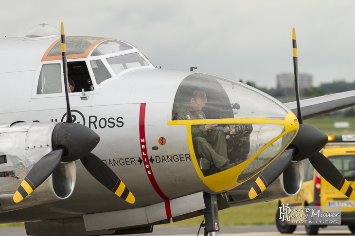 Dassault Flamant MD 311 F-AZKT et son poste d'observation