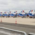 Embarquement des pilotes de la Patrouille de France 2014