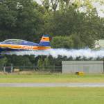 Etra 300 de Catherine Maunoury au décollage du Bourget