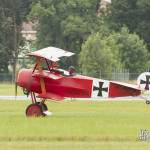 Fokker Triplan au décollage du Bourget