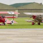 Fokker Triplan et RAF SE5 au Bourget