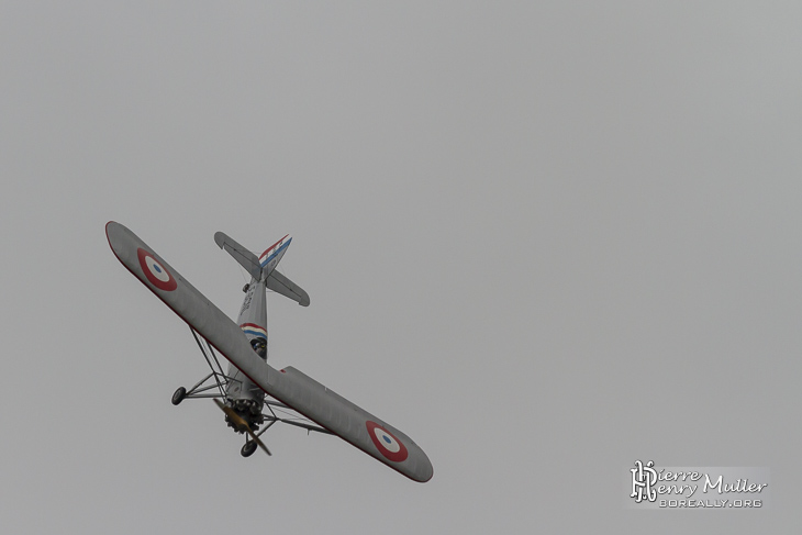 Morane Saulnier MS-317 F-BCNL en piqué