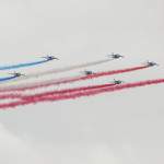 Patrouile de France au Bourget en formation Diamand