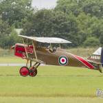 RAF SE5 à l'atterrissage au Bourget