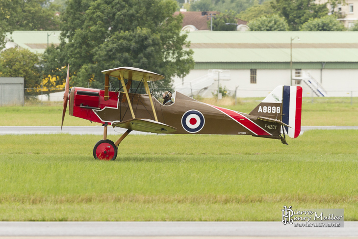 RAF SE5 au décollage au Bourget