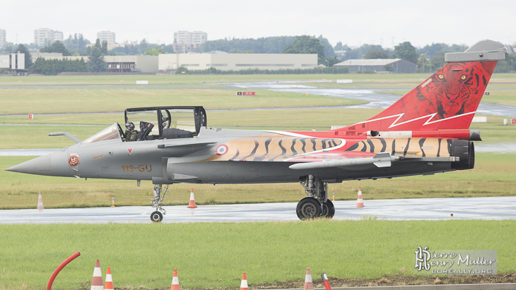 Rafale Solo Display 2014 peinture Tiger Meet