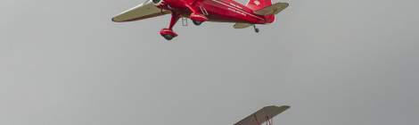 ...Stinson et Travel Air pour les 100 ans du Bourget....