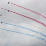 Virage en formation Diamand de la Patrouille de France