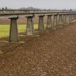 Ligne monorail de l'aérotrain Jean Bertin à Orléans