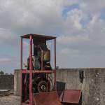 Pompe à kérosène pour l'Aérotrain Bertier à la gare de Chevilly