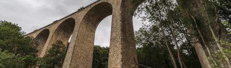 ...Viaduc des Fauvettes entre Bures-sur-Yvettes et Gometz-la-ville qui n&rsquo;a jamais vu passer un seul train....