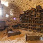 Casiers de rangement à la batterie de la pointe
