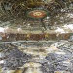 Buzludzha salle de conférence communiste en Bulgarie