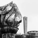 Flammes et étoile soviétique du mont Buzludzha