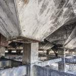 Alignement des déversoirs du lavoir à charbon de Carmaux