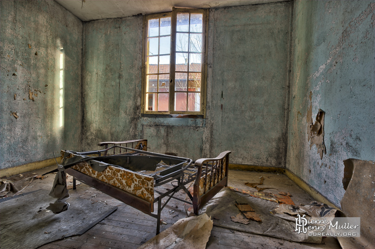 Appartements abandonné dans le village des mineurs de Carmaux