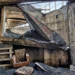 Début du pont transbordeur du lavoir à charbon de Blayes-les-Mines