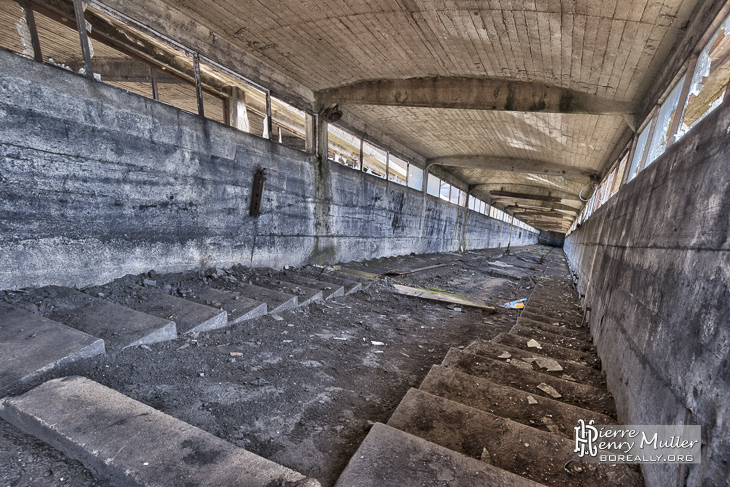 Intérieur d'un des ponts transbordeurs