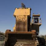 Pelle lourde hydraulique de mine pour le chargement des tombereaux géants