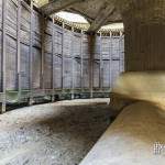 Canalisation en béton d'arrivée d'eau depuis la centrale