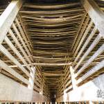 Structure de lamelles pour le refroidissement de l'eau