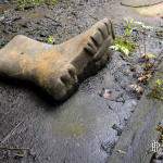 Botte abandonnée à la mine de charbon de Cheratte