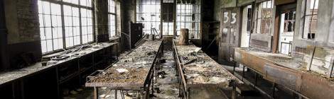 ...Dans ces ateliers &eacute;tait effectu&eacute; la maintenance des masques respiratoires de la mine du Hasard de Cheratte....