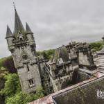 Château de Noisy Miranda depuis les toits en HDR