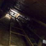 Gaine technique d'accès aux étages supérieurs du château Noisy Miranda