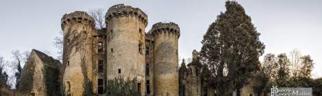 ...Panoramique TTHDR du Ch&acirc;teau Saint Vincent le Paluel...