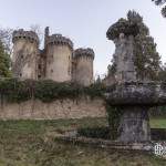 Château de Saint Vincent le Paluel et sa fontaine