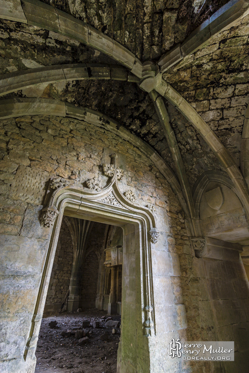 Couloir du château abandonné