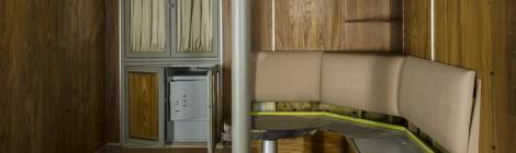 ...Chambre d’un officier sur le Colbert....