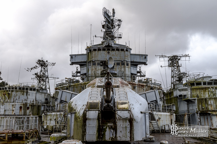 Epaves marines à Landévennec en Bretagne