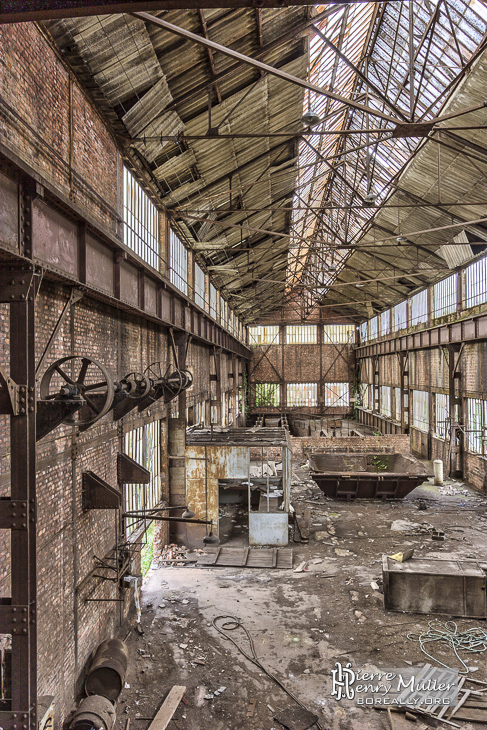 Hangar industriel à Clabecq en TTHDR