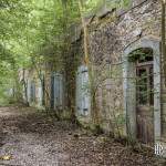 Alignement de portes et fenêtres au fort du Haut Buc