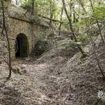 Chemin sur la rue du rempart desservant les plateformes de tir du Fort du Haut Buc