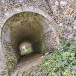 Chemin et tunnel sous une casemate du Fort en TTHDR