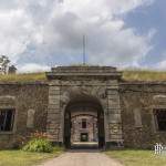 Entrée de la deuxième enceinte du Fort du Trou d'Enfer