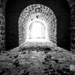 Lumière entrant dans une casemate du Fort du Trou d'Enfer