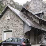 Ancienne gare de Etsaut actuel centre pour le parc national des Pyrénées