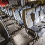 Reconstitution d'un avion de ligne avec sièges, carlingue et cibles au GIGN