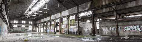 ...Friche industrielle de la papeterie Darblay...