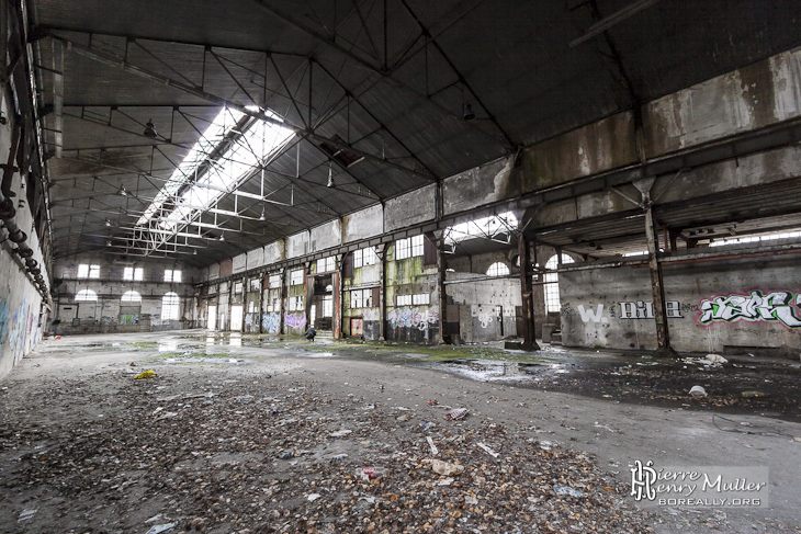 Friche industrielle de la papeterie Darblay