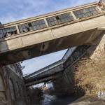 Passerelles inter bâtiments à la papeterie Darblay à Corbeil Essonnes